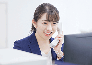 従業員からの問い合わせにも対応