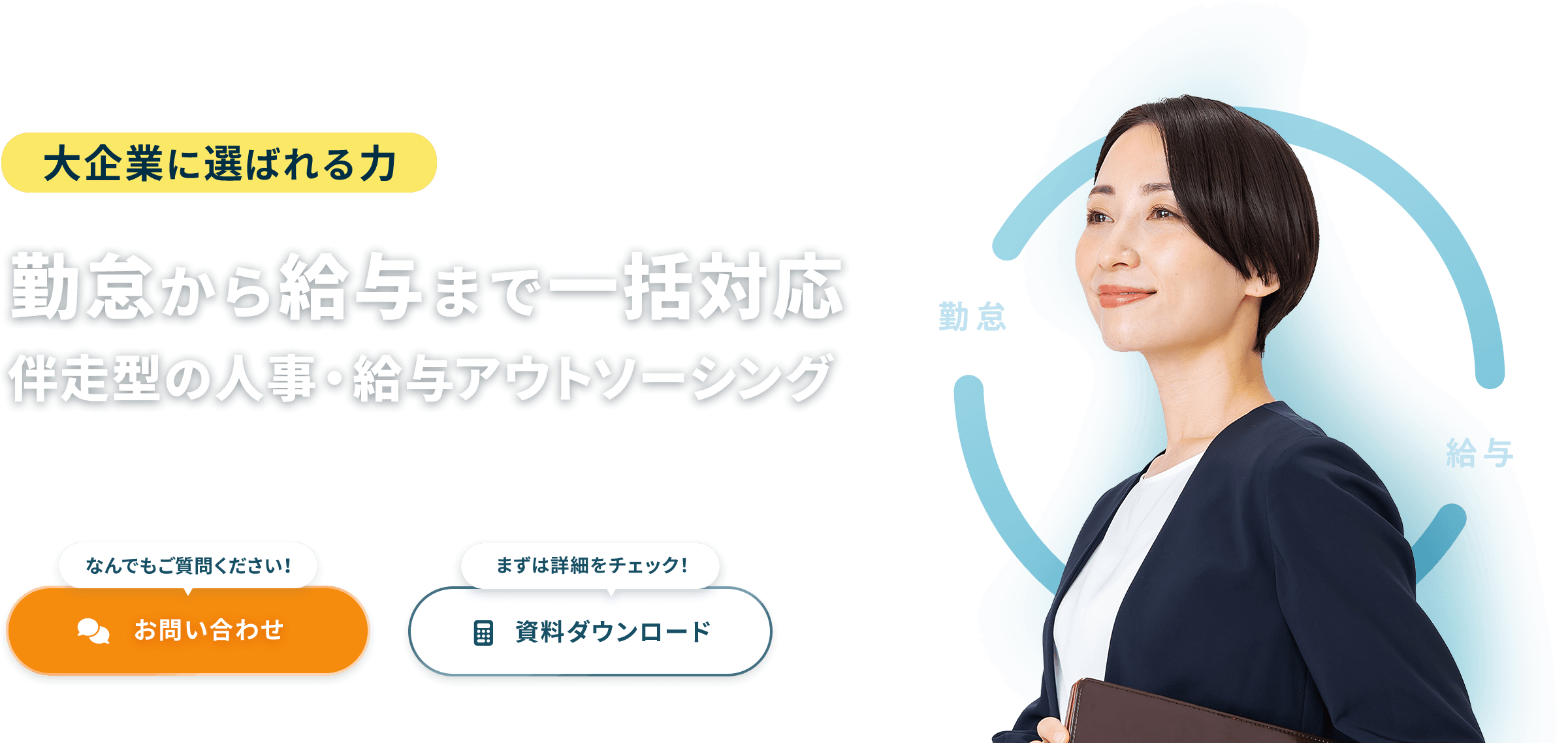 勤怠から給与まで、一気通貫の安心感。システムだけじゃない。「人」が寄り添うCOMIT HR