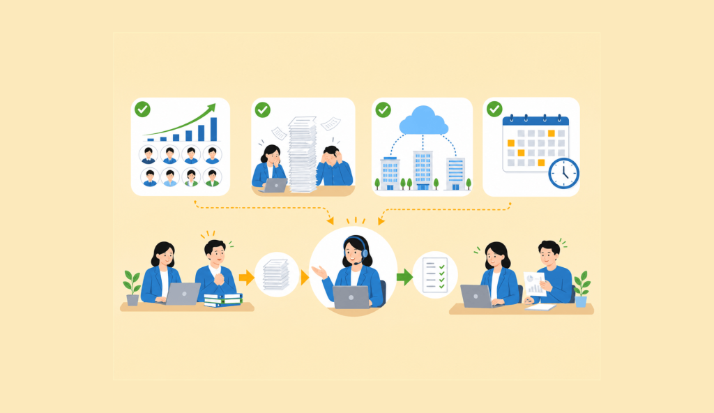 年末調整代行サービスがおすすめの企業